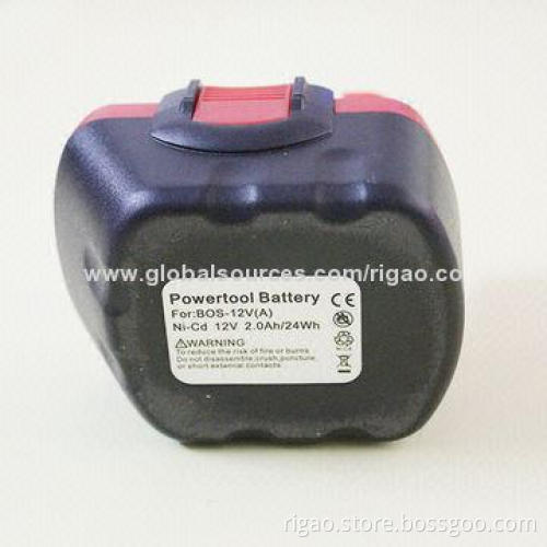 Cordless power tool rechargeable battery, 12V, 1.3-3.3Ah for Bosch power tools